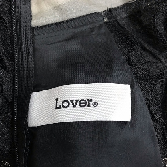 Lover Women 2 Mademoiselle Mini Dress Black Lace New with Tags Runs Small. - Picture 7 of 10